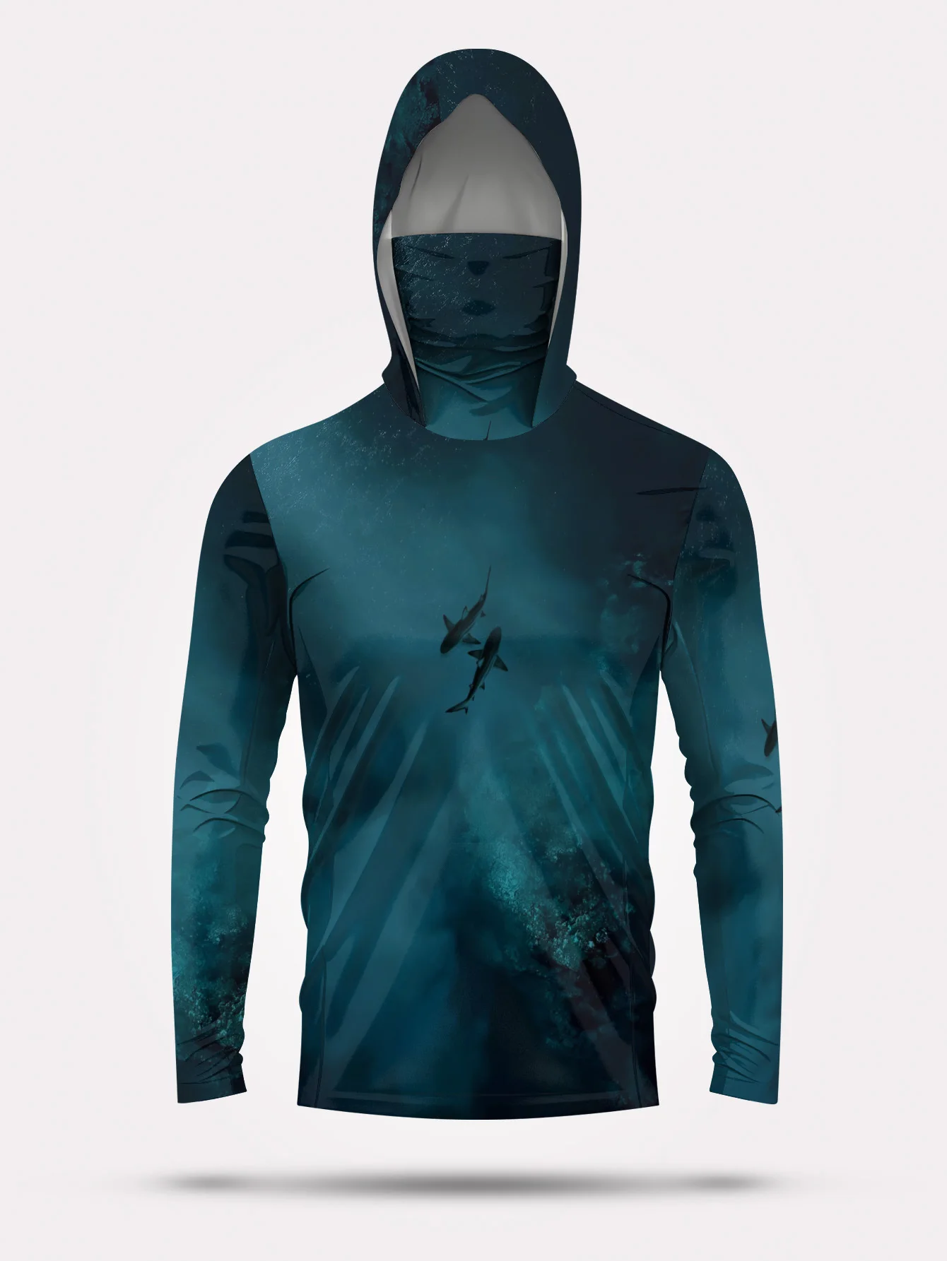 Camisola de pesca com capuz pa - Fishing Mask Sun Protection avaliação e preço