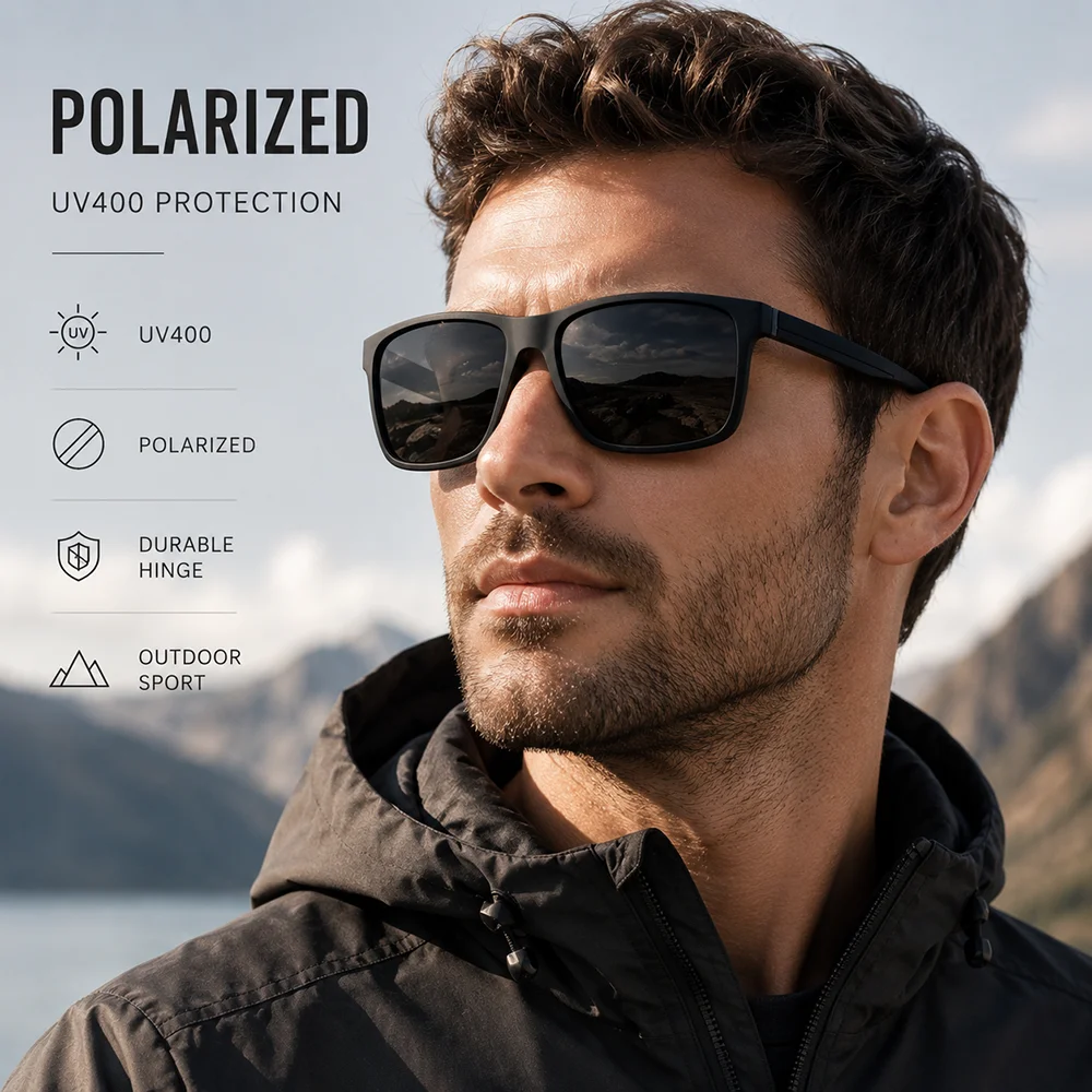 Novos Óculos de Sol Polarizado - Fishing Sunglasses Polarized avaliação e preço