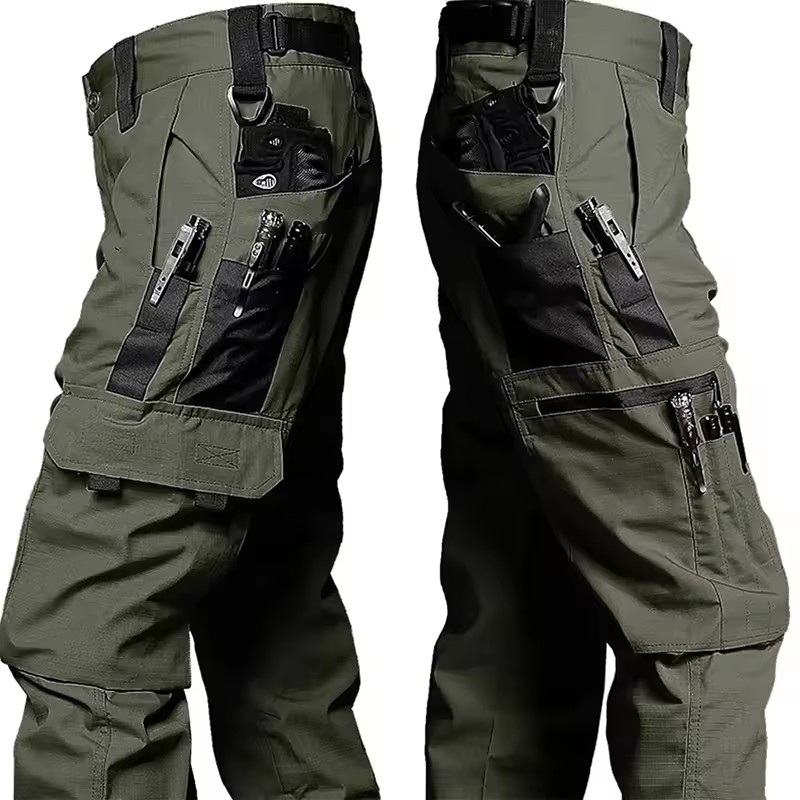 Calças táticas masculinas para - Fishing Pants Waterproof avaliação e preço