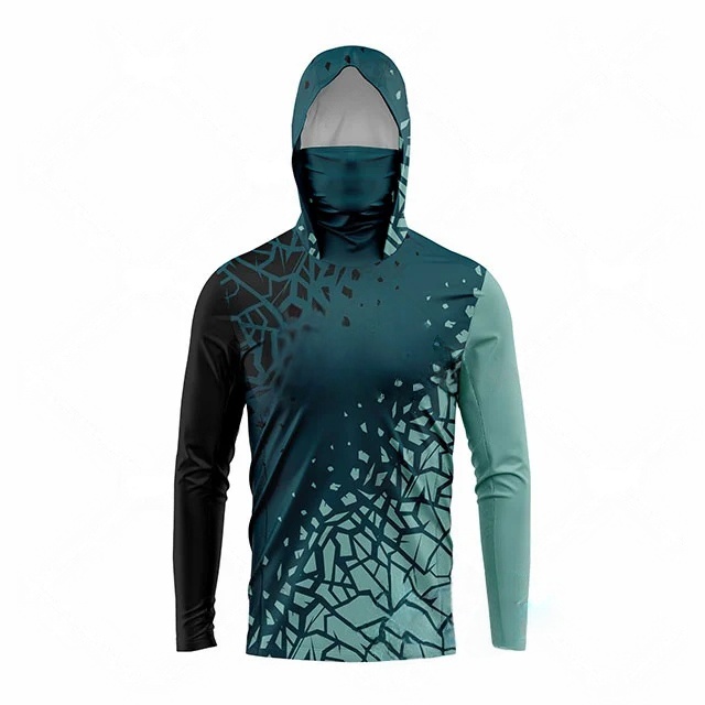 Roupa de pesca MALFC para home - Fishing Shirt Uv Protection avaliação e preço
